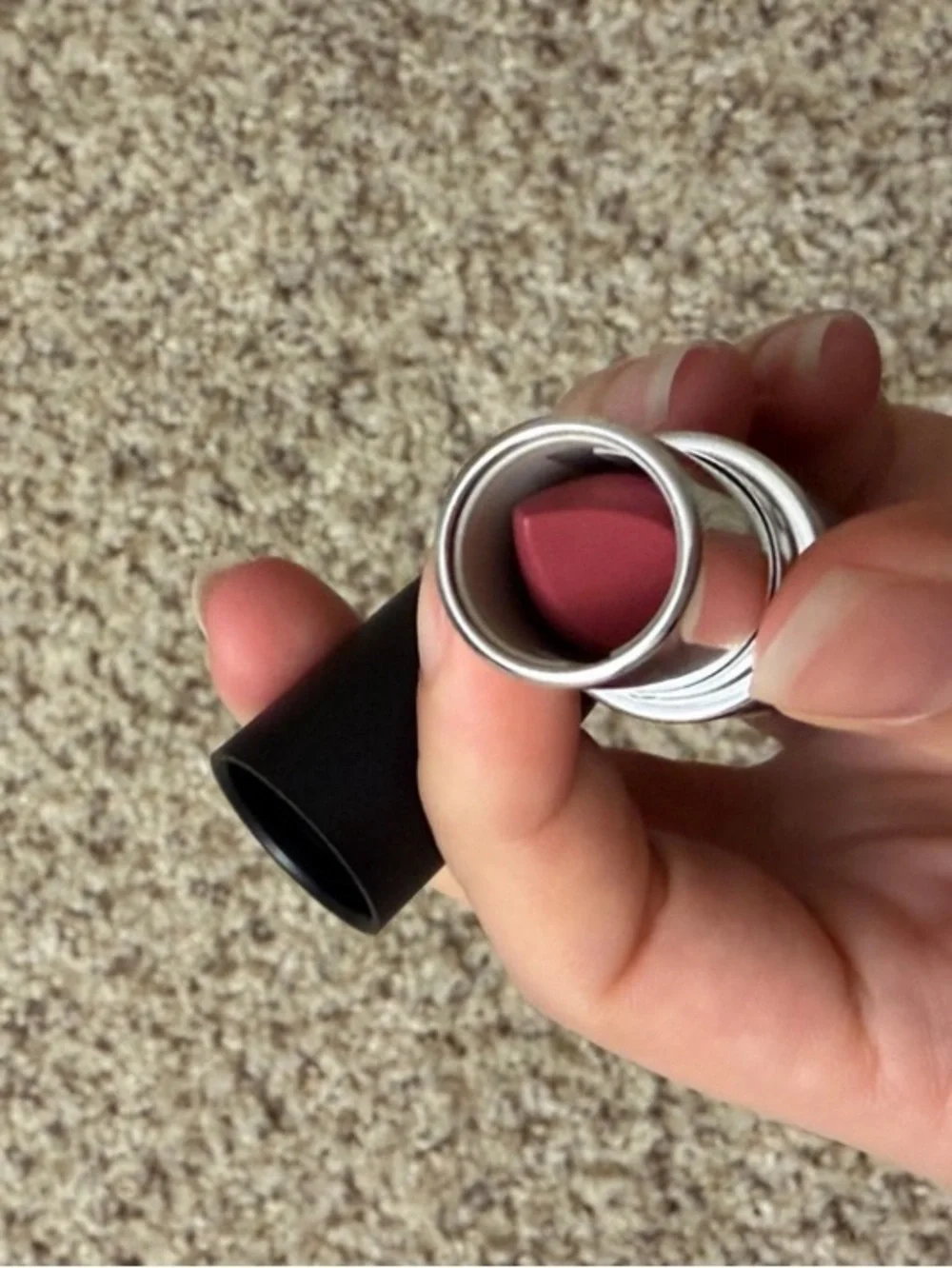 MAC Cosmetics Matte Lipstick - 802 Brave **Rare**